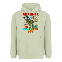 Matcha grandma of the birthday boy t rex Heavyweight Hoodie - Artiststas