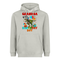 Moon Dust grandma of the birthday boy t rex Heavyweight Hoodie - Artiststas