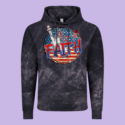 Faith Usa Vintage Hoodie Designed By Cowgirlartshop