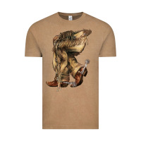Vintage Coffee Cowboy boots western Vintage Tee - HowdyJamesFarm