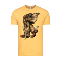 Vintage Mustard Cowboy boots western Vintage Tee - HowdyJamesFarm