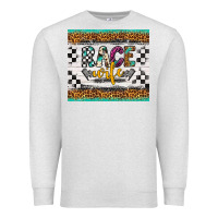 Oatmeal Heather race wife Premium Sweatshirt - Artiststas