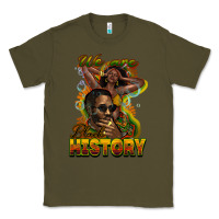Army Green we are black history Classic Tee - NancyCooperArtShop