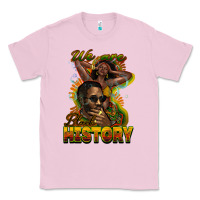 Bubblegum Pink we are black history Classic Tee - NancyCooperArtShop