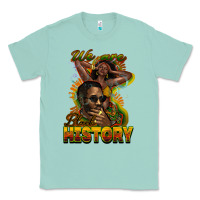 Seafoam we are black history Classic Tee - NancyCooperArtShop