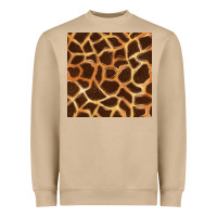 Mushroom giraffe seamless pattern Heavyweight Sweatshirt - BundleAndBundleShop