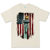 Bone statue of liberty torch Premium Tee - BarkalooDesign