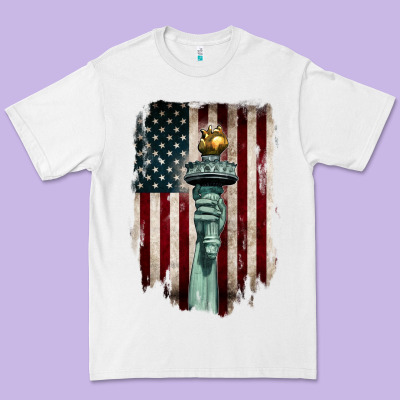 Statue Of Liberty Torch Premium Tee Designed By Barkaloodesign