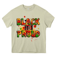 Mossy black and proud Heavy Core Tee - LillyAllenDesigns
