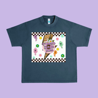 F Bomb Kinda Mom Urban Heavy Tee Designed By Tumblerdesignbyshophia