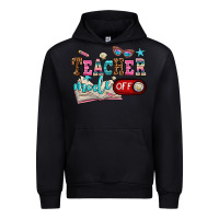 Black teacher mode off Urban Hoodie - AdoDesignShop