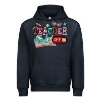 Navy teacher mode off Urban Hoodie - AdoDesignShop