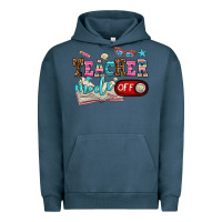 Pigment Midnight Navy teacher mode off Urban Hoodie - AdoDesignShop