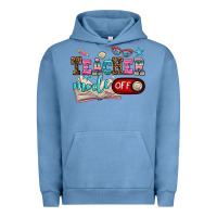 Pigment Pebble Blue teacher mode off Urban Hoodie - AdoDesignShop