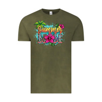 Vintage Olive Summer Mom Vintage Tee - HowdyJamesFarm