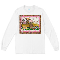 Easter Day With Farm Animals Tumbler Long Sleeve Tee | Teevron