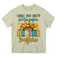 Mossy when you dont find the sunshine be the sunshine Heavy Core Tee - LillyAllenDesigns