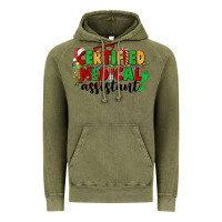 Vintage Olive certified medical assistant Vintage Hoodie - CowGirlArtShop