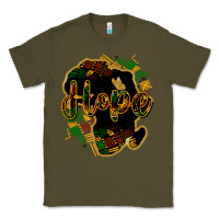 Army Green hope black history Classic Tee - NancyCooperArtShop