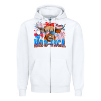 Moo Rica Zipper Hoodie | Teevron