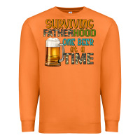 Carrot surviving fatherhood one beer at a  time Premium Sweatshirt - Artiststas