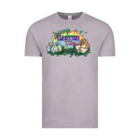 Vintage Zinc Happy Easter Day rainbow Vintage Tee - HowdyJamesFarm
