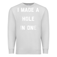 Dove Grey Funny Golf Shirts For Men Women Hole In One Golf Gag Gifts Premium Sweatshirt - minhPixels