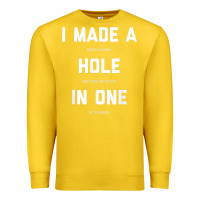 Lemon Funny Golf Shirts For Men Women Hole In One Golf Gag Gifts Premium Sweatshirt - minhPixels