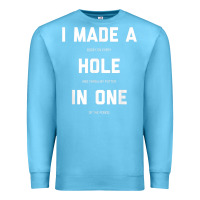 Ocean Blue Funny Golf Shirts For Men Women Hole In One Golf Gag Gifts Premium Sweatshirt - minhPixels