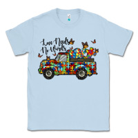 Dusty Blue love needs no words Classic Tee - RacoonDesign