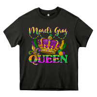 Asphalt mardi gras queen Heavy Core Tee - LillyAllenDesigns