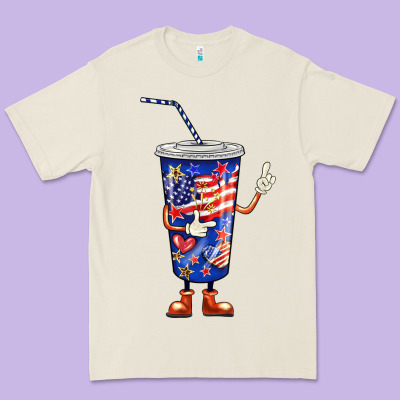 4th Of July Coca Premium Tee Designed By Barkaloodesign