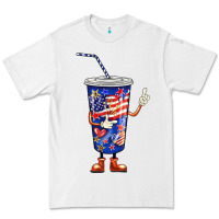 White 4th of july coca Premium Tee - BarkalooDesign