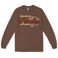 Chestnut Super mom super wife super tired Long Sleeve Tee - CowGirlArtShop