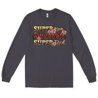 Smoke Super mom super wife super tired Long Sleeve Tee - CowGirlArtShop