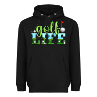 Black golf life Heavyweight Hoodie - Artiststas