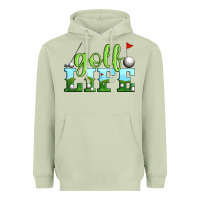 Matcha golf life Heavyweight Hoodie - Artiststas