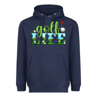 Navy golf life Heavyweight Hoodie - Artiststas
