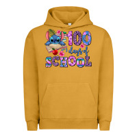 Pigment Peanut Butter 100 days of school Urban Hoodie - AdoDesignShop