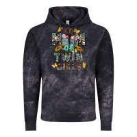 Cloud Black mom of twin girls mother's day Vintage Hoodie - CowGirlArtShop