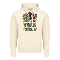 Vintage Artic mom of twin girls mother's day Vintage Hoodie - CowGirlArtShop