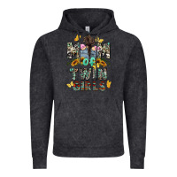 Vintage Black mom of twin girls mother's day Vintage Hoodie - CowGirlArtShop