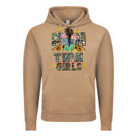 Vintage Coffee mom of twin girls mother's day Vintage Hoodie - CowGirlArtShop