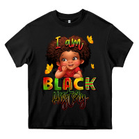 Black i am black history juneteenth Heavy Core Tee - LillyAllenDesigns
