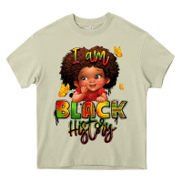 Mossy i am black history juneteenth Heavy Core Tee - LillyAllenDesigns