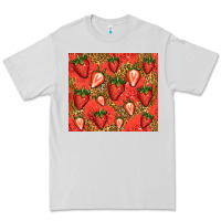 Dove Grey strawberries Premium Tee - Jasminsmagicworld