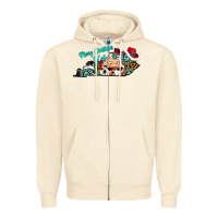 Sandshell merry christmas y'all kentucky Zipper Hoodie - CowhideDigitalArt