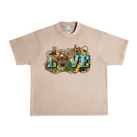 French Oak Love baby Cow Urban Heavy Tee - HowdyJamesFarm