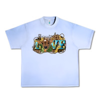 Grape Ice Love baby Cow Urban Heavy Tee - HowdyJamesFarm