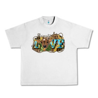 Lunar Rock Love baby Cow Urban Heavy Tee - HowdyJamesFarm